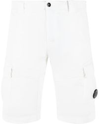 C.P. Company - Lens Detailed Cargo Shorts - Lyst
