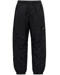 Stone Island - Logo Nylon Loose Pants - Lyst