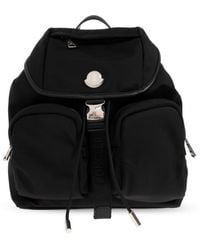 Moncler - Logo Patch Buckle Detailed Backpack - Lyst