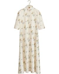 Dior - Mid-Length Belted Shirtdress - Lyst