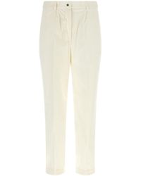 Kiton - Pleated Corduroy Trousers - Lyst