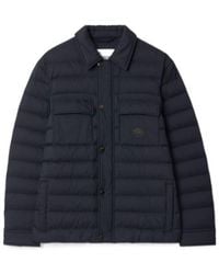 Burberry - Logo Patch Quilted Down Jacket - Lyst