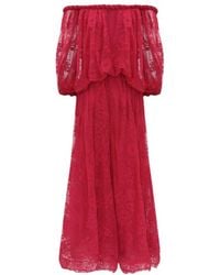 Zimmermann - Luna Braided Lace Maxi Dress - Lyst