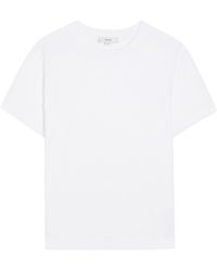 Vince - Crew-Neck Cotton T-Shirt - Lyst