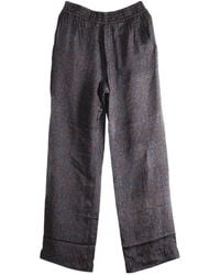 Dries Van Noten - All-Over Print Fluid Pants - Lyst