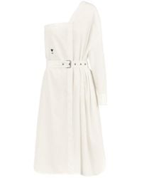 Dior - Asymmetric Mid-Length Shirt Dress - Lyst