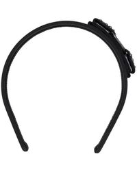 Ferragamo - Ferragamo Bow-Embellished Headband - Lyst