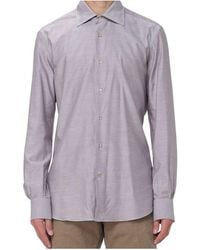 Mazzarelli - Oxford Cotton Shirt - Lyst