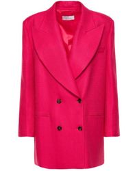 GIUSEPPE DI MORABITO - Textured Wool Oversize Blazer - Lyst
