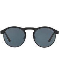 Giorgio Armani - Logo Sunglasses - Lyst