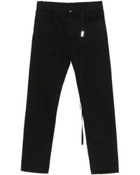 Ann Demeulemeester - Denim Trousers With Belt Loops - Lyst