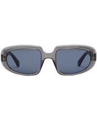 Loewe - Mini Anagram Steps Rectangular Sunglasses - Lyst