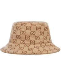 Gucci - Gg Wool Bucket Hat - Lyst