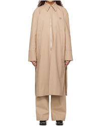 WOOYOUNGMI - Logo Detail Coat - Lyst