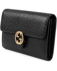 Gucci - Logo Long Purse - Lyst