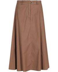 Seventy - Belt-Loop Skirt - Lyst