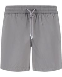 Fedeli - Drawstring Elastic-Waist Swim Shorts - Lyst