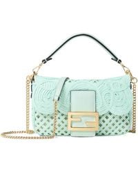 Fendi - Mini Baguette Shoulder Bag - Lyst