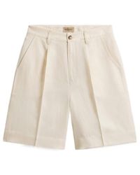 Woolrich - Pleated Bermuda Shorts - Lyst