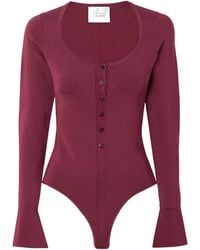 Galvan London - Stretch Crepe Blazer With Satin Trim - Lyst