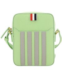 Thom Browne - 4-Bar Stripe Messenger Bag - Lyst