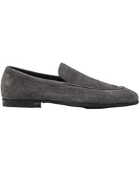 John Lobb - Round-Toe Loafers - Lyst