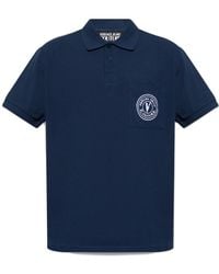 Versace Jeans Couture - Couture Logo Polo Shirt - Lyst