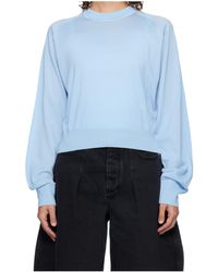 Jacquemus - Le Sweater J Logo-Embroidered Crew-Neck Sweater - Lyst