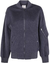 Semicouture - Zip-Up Bomber Jacket - Lyst