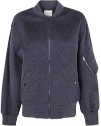Semicouture - Zip-Up Bomber Jacket - Lyst