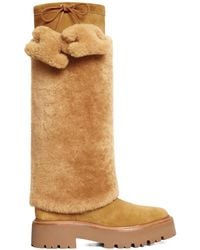 Celine - Bulky High Boot With Triomphe Tassels - Lyst