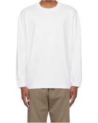 Skims - Crew Neck Long Sleeve T-Shirt - Lyst