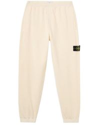 Stone Island - Loose-Fit Joggers With Pockets And Elasticated Cuffs - Lyst