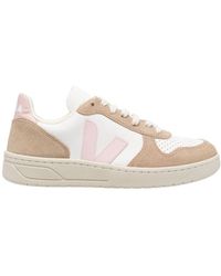 Veja - V-10 Chromefree Low-Top Sneakers - Lyst