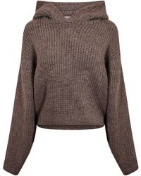 Fear Of God - Hooded Long-Sleeved Knitwear - Lyst