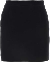 Alessandra Rich - Straight Hem Mini Skirt - Lyst