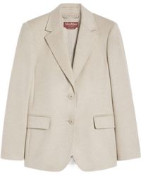 Max Mara - Studio Folgore Single-Breasted Blazer - Lyst