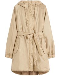 Weekend by Maxmara - Reversible Hooded Coat - Lyst