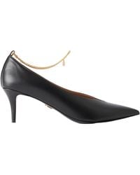 Stella McCartney - Leather Pointed-Toe High Heels - Lyst