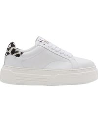 Lanvin - Thick Sole And Low-Cut Sneakers - Lyst