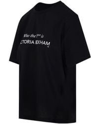 Victoria Beckham - Cotton T-Shirt - Lyst