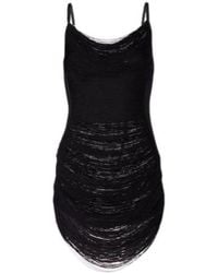 The Attico - Fringed Minidress - Lyst