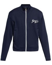 Balmain - High-Neck Long-Sleeved Casual Jacket - Lyst