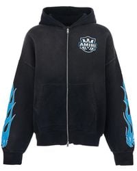 Amiri - Ma Flames Zip Hoodie - Lyst