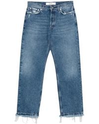 Séfr - Frayed Denim Jeans - Lyst