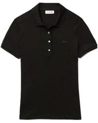 Lacoste - L.12.D Slim Fit Stretch Mini Piqué Polo Shirt - Lyst