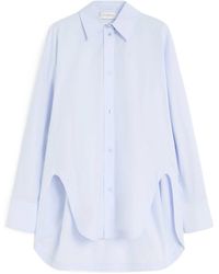 Max Mara - Sportmax Ovest Curved Hem Shirt - Lyst