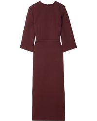 The Row - Jery Wool-Blend Dress - Lyst
