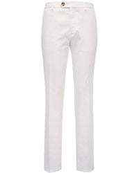 Brunello Cucinelli - Button Slacks - Lyst