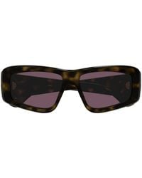 Chloé - Chloé Eyewear Rectangular Frame Sunglasses - Lyst